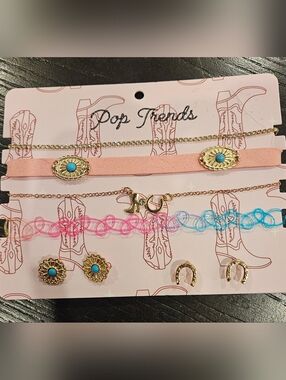 NEW Pop Trends Jewelry Set